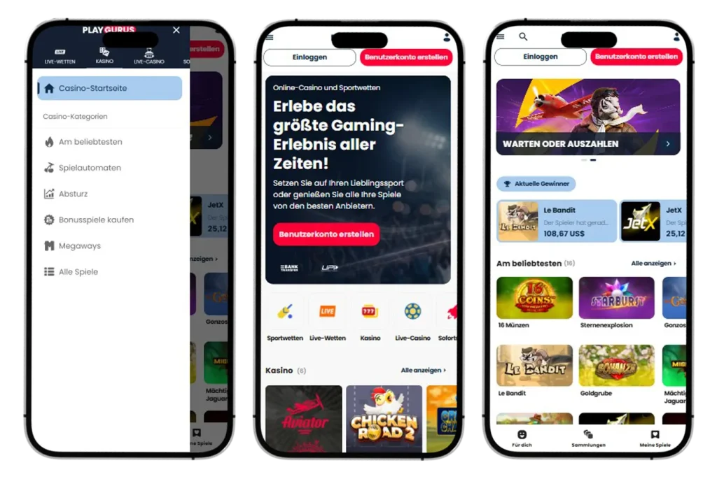PlayGurus app